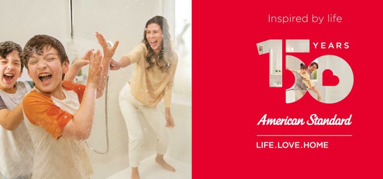 American Standard เฉลิมฉลอง 150 ปี แห่งความไว้วางใจและนวัตกรรม ด้วยแรงบันดาลใจจากทุกช่วงของชีวิต