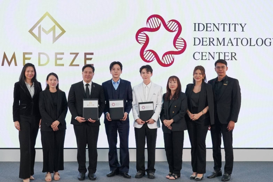 MEDEZE ผนึก Identity Dermatology Center ลงนาม MOU ยกระดับนวัตกรรม Regenerative Beauty ดันไทยสู่ศูนย์กลาง Medical & Wellness Tourism