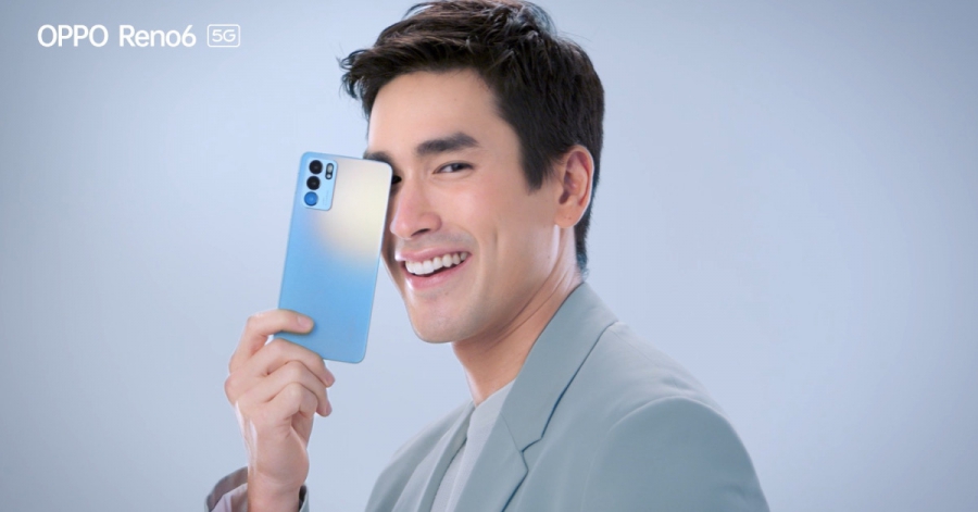 ออปโป้เผยเบื้องหลังการถ่ายทำโฆษณา ของ OPPO Reno6 5G รุ่นล่าสุด โชว์เรโทรดีไซน์สุดพรีเมี่ยม พร้อมเซอร์ไพรส์แฟนๆ ดึง ‘ณเดชน์ คูกิมิยะ’ ตัวแทนคนรักการถ่ายวิดีโอพอร์ตเทรต