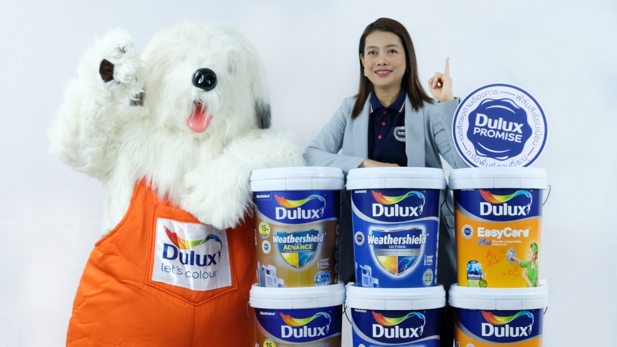 ดูลักซ์ พรอมมิส (Dulux Promise)  การันตีมอบสีที่ดีตามคำสัญญา ยินดีเปลี่ยนหากไม่พอใจ