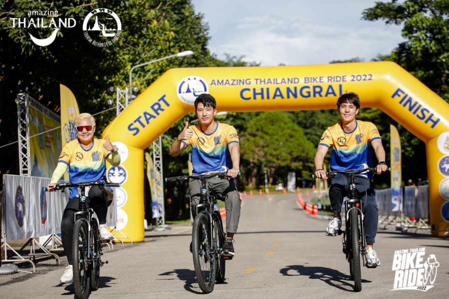 ปิดฉากปั่นจังหวัดเชียงราย นักปั่นคึกคัก “Amazing Thailand Bike Ride 2022” “แชป-ยุ้ย” นำทีมพิชิตเส้นทางสายธรรมชาติสนามสุดท้ายสุดมันส์