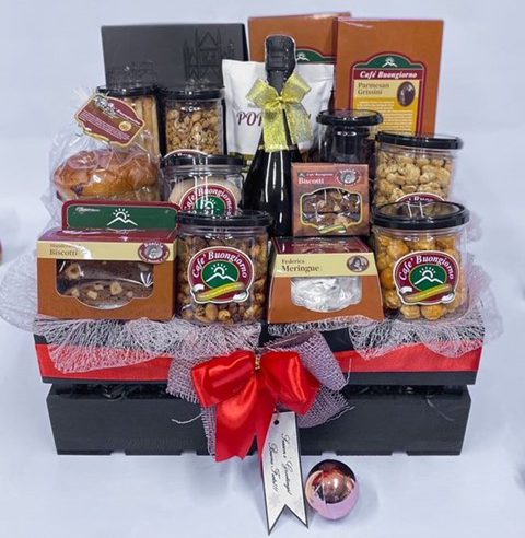 คาเฟ่ บ่วนจอร์โน่ (Café Buongiorno) ส่งมอบความสุขด้วย Café Buongiorno Xmas & New Year Hampers 2022 กระเช้าของขวัญปีใหม่สุดหรู