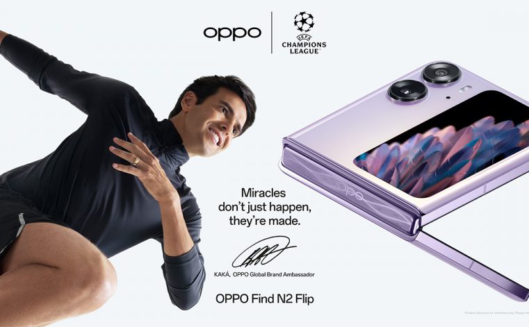 OPPO ประกาศ Kaká เป็นแบรนด์แอมบาสเดอร์ระดับโลกคนล่าสุดในการเป็นพันธมิตรกับ UEFA Champions League