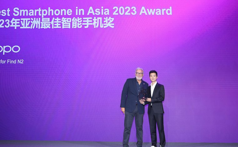 OPPO Find N2 คว้ารางวัล Best Smartphone จากงาน Asia Mobile Awards ประจำปี 2023 จากประสิทธิภาพและนวัตกรรมที่โดดเด่นในหมวดสมาร์ตโฟนจอพับ