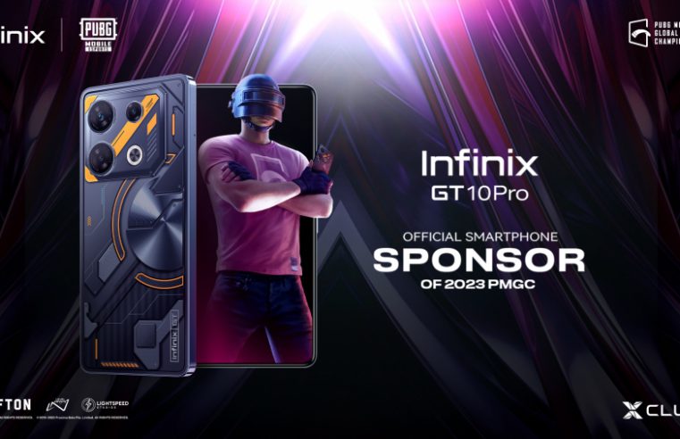 Infinix GT 10 Pro สร้างประสบการณ์การเล่นเกมสุดยิ่งใหญ่ พร้อมร่วมสนับสนุนการแข่งขัน PUBG Mobile Global Championship 2023