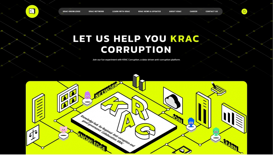 KRAC รวบข้อมูลลึกต้านคอร์รัปชันฯ ผ่านเว็บไซต์ศูนย์กลางระดับภูมิภาค มุ่งเปลี่ยนผ่านสู่ยั่งยืน