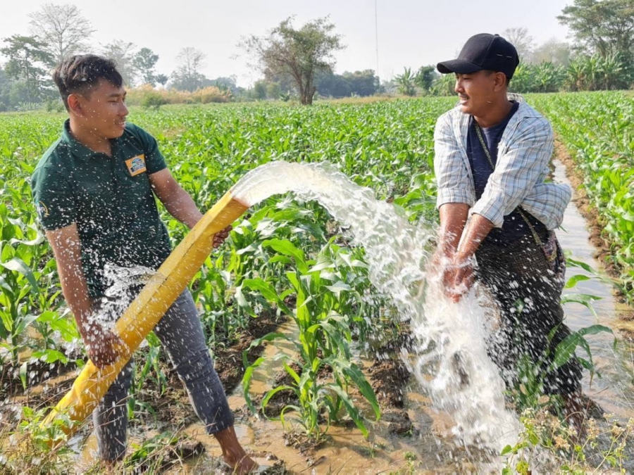 CPP Myanmar ขับเคลื่อนการพัฒนาแหล่งน้ำช่วยเหลือเกษตรกร สู่การมีรายได้ 365 วัน