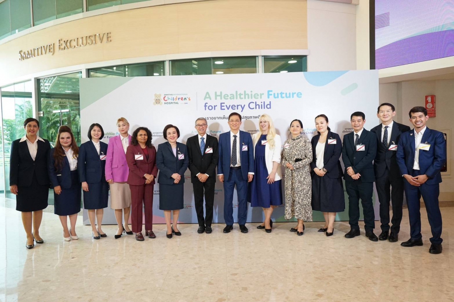 คณะทูตจากหลายประเทศร่วมเป็นสักขีพยานเปิดตัว “Samitivej International Children’s Hospital” ยกระดับการดูแลสุขภาพเด็กไทยและนานาชาติ