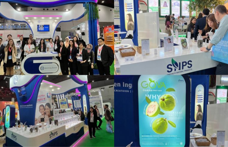 SNPS โชว์นวัตกรรมความงามและสุขภาพ จากสารสกัดจากธรรมชาติ ในงาน Indonesia Cosmetic Ingredients 2025