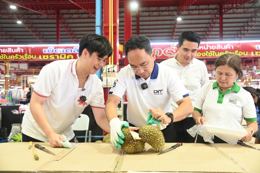 เริ่มแล้ว! “Thai Fruit Festival 2025” กับตลาดสดทั่วกรุง วันละ 50 ตัน พาณิชย์ลุยใหญ่ โปรเด็ด “ทุเรียนลูกละ 99 บาท” เชิญชวนประชาชนร่วมอุดหนุนผลไม้ไทยคุณภาพดี