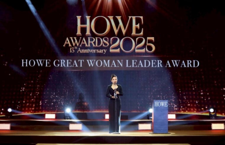 ผู้นำแห่งปี “สุภาพร แฮฟเนอร์” รับรางวัล “Howe Great Women Leader Award 2025” ยกย่องสตรีผู้สร้างแรงบันดาลใจต่อสังคม