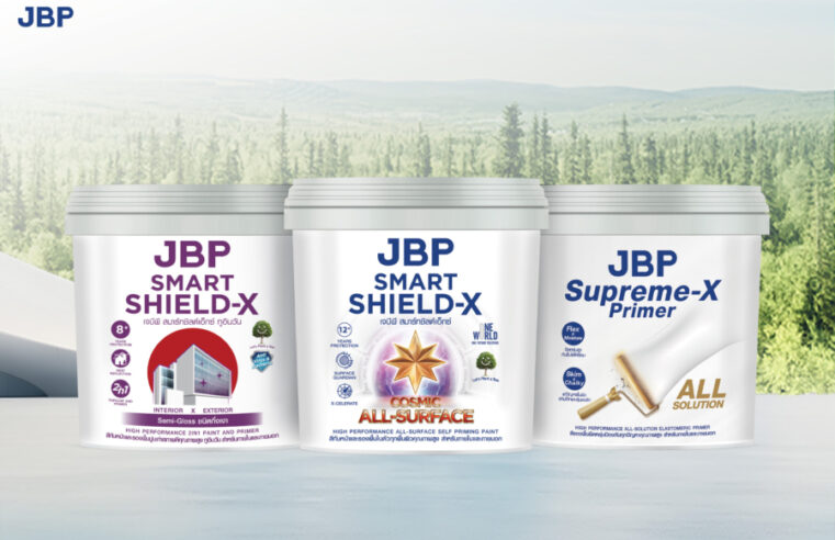 JBP ยันไม่ขึ้นราคาสีน้ำ แม้เศรษฐกิจผันผวน เดินหน้าดันเทคโนโลยี Water-Based ใช้แทนสีน้ำมัน ลด VOCs และการพึ่งพาปิโตรเคมี พร้อมขยายสู่สีอุตสาหกรรมสูตรน้ำ