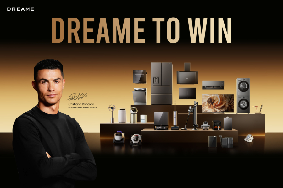 พันธมิตรระดับโลก: Dreame Technology ประกาศแต่งตั้ง คริสเตียโน โรนัลโด เป็น Global Ambassador คนล่าสุด ภายใต้แนวคิด ‘Dreame to Win’ ความร่วมมือครั้งประวัติศาสตร์นี้นิยามความหมายใหม่ของการใช้ชีวิตระดับพรีเมียม ผ่านความมุ่งมั่นสู่ความเป็นเลิศ วินัย และความสมบูรณ์แบบที่แบรนด์กับนักกีฬาต่างยึดถือร่วมกัน