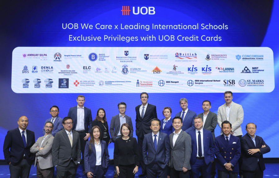 ยูโอบี ผนึก กว่า 30 โรงเรียนนานาชาติชั้นนำ เปิดแคมเปญ UOB We Care จ่ายค่าเทอม ไม่มีค่าธรรมเนียม-ผ่อน 0% รับแนวโน้มตลาดการศึกษานานาชาติขยายตัวต่อเนื่อง