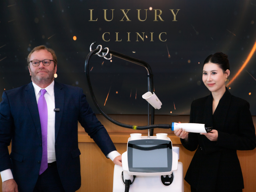 ลักชัวรี่ คลินิก เดินหน้าผู้นำ Beauty & Technology จับมือ Candela Corporation จากประเทศสหรัฐอเมริกา เปิดบริการใหม่พิชิตรอยแตกลาย ดูแลผิวแบบมุ่งเป้า นำเทคโนโลยีใหม่บินตรงจากสหรัฐอเมริกา ครั้งแรกในไทย