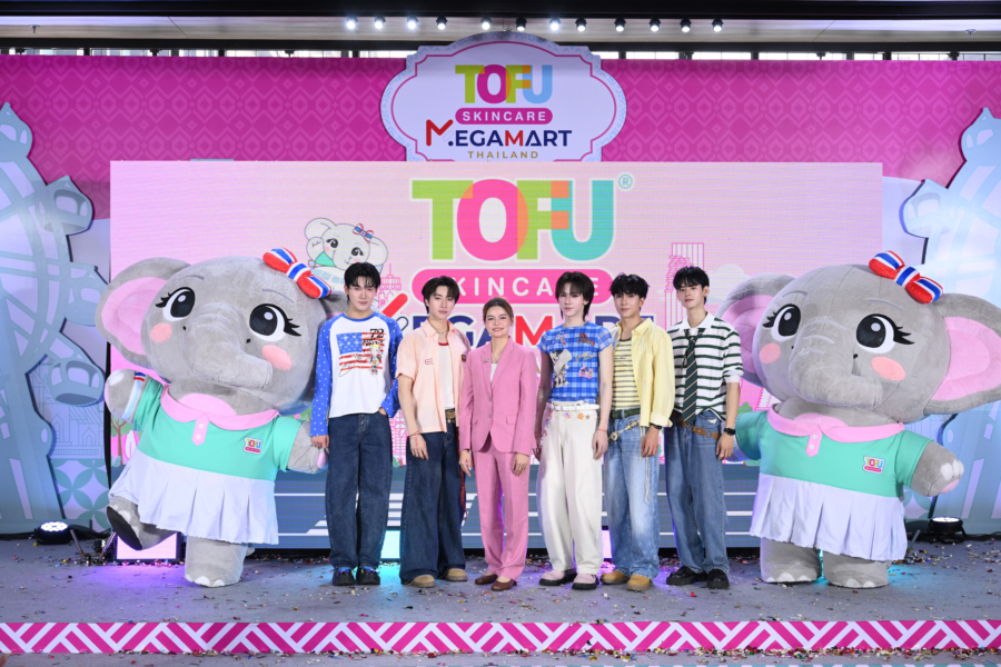 ‘โทฟู สกินแคร์’ เปิดตัว ‘Tofu Skincare Megamart Thailand’ แลนด์มาร์กช้อปปิ้งแห่งใหม่  ขนทัพซุปตาร์ตัวท็อป “เก้า นพเก้า” พร้อมโชว์สุดพิเศษจาก PERSES