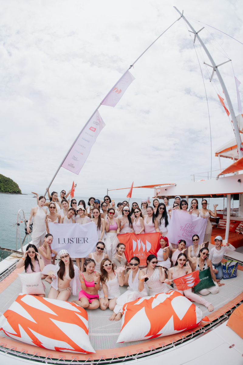 Once Yachting x Girl Healing Club ปั้น “The Feminine Escape” เมื่อ Wellness ไม่ได้จบแค่การดูแลตัวเอง แต่คือการออกแบบประสบการณ์ชีวิต