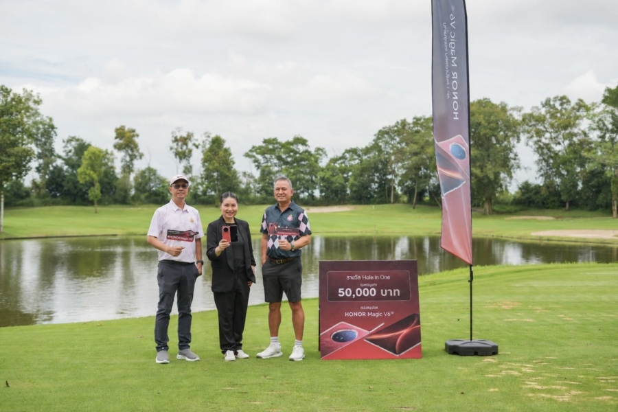 HONOR Magic V6 สนับสนุนการแข่งขันกอล์ฟ CHULA ROUND-UP 2026 ร่วมส่งเสริมไลฟ์สไตล์แอ็กทีฟ ตามสโลแกน “แกร่งทุกพับ เก่งทุกด้าน”