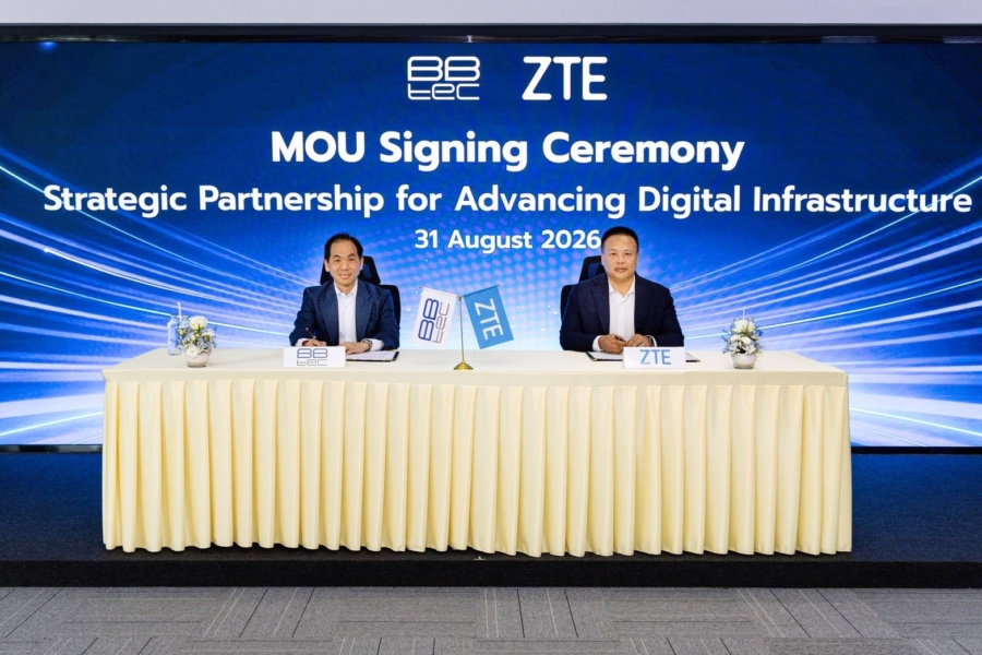 ZTE Thailand จับมือ BBTEC ลงนาม MOU เชิงยุทธศาสตร์ มุ่งสำรวจโอกาสทางธุรกิจด้าน AI Digital Infrastructure, Data Center และโซลูชันพลังงานในไทย