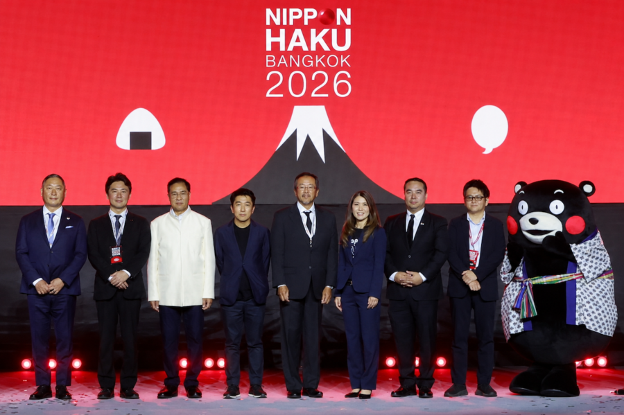 ญี่ปุ่นได้อีก: ทากุโอะ ฮาเซกาวะ ประธานงาน NIPPON HAKU BANGKOK 2026 จัดพิธีเปิดงานมหกรรมเพื่อคนรักญี่ปุ่นแบบครบทุกเรื่องครั้งใหญ่ที่สุดในประเทศไทย “นิปปอนฮาคุ แบงคอก 2026” (NIPPON HAKU BANGKOK 2026) ภายใต้ธีม “Japanese Way for Better Day”